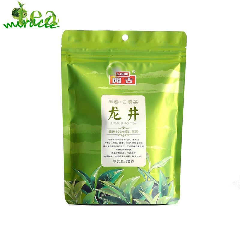 

Зеленый чай Лунцзин ручной работы 2023 года с ароматом китайского зеленого чая 70г