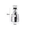 Splash-Proof Rotatable Faucet Nozzle with Water-Saving Filter