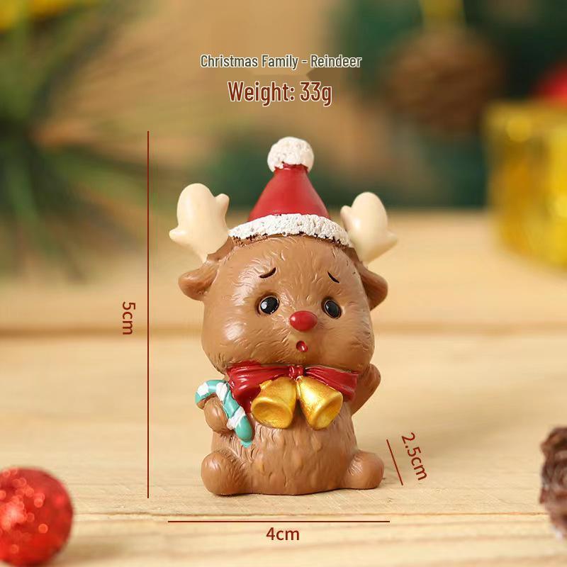 Ornamenti di Babbo Natale Curativi: Carini Artigianato, Decorazioni e Regali in Resina per Natale e le Feste