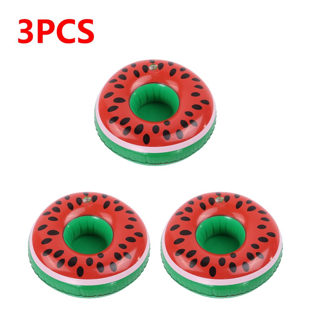 1-5PCS Inflatable Cup Holder Coconut Tree Style Inflatable Drink Coasters Cup Holder Float Cup Stand Pool Accessories