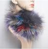 Real Fox Fur Scarf Fur Headband Women Winter Ring Fox Fur Scarves Luxury Neck Warmer Good Elastic 100% Natural Fur Mufflers