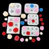 Detailed Rose Flower Silicone Mold For DIY Jewelry Accessories Chocolate Soap Craft Projects Kitchen Baking Mould
