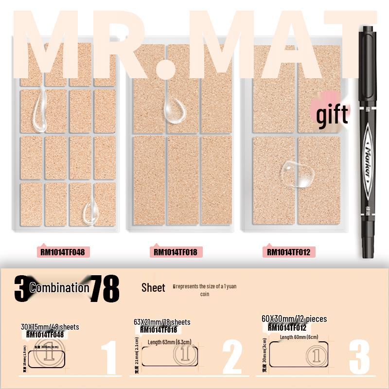 

Водонепроникні ручні коркові наліпки: Самоклеючі етикетки для ефірних олій, маркування побутових предметів та класифікації склянок для води.