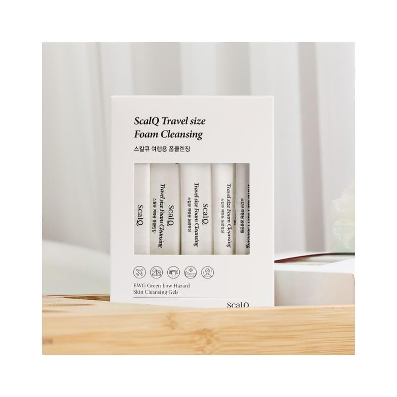 

ScalQ Eco-Friendly Travel Disposable Foam Cleansing 5ml Pack of 20
