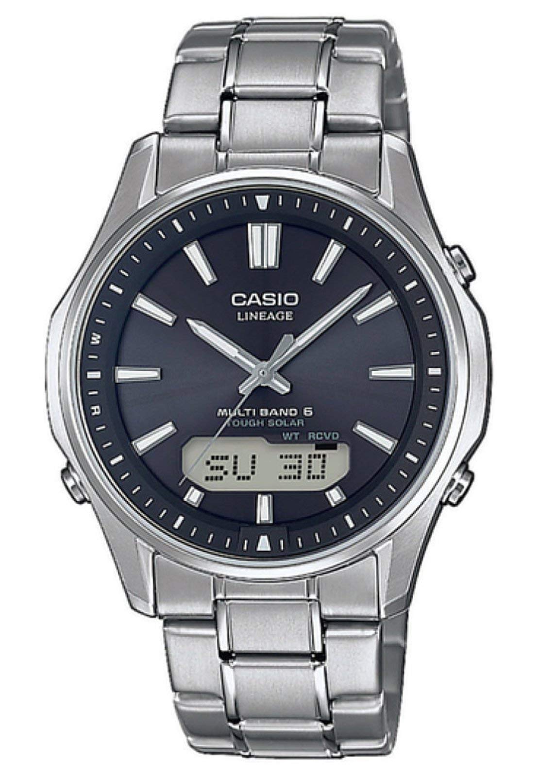 

[Casio] Часы Lineage [Отечественный оригинальный продукт] Радио Солнечные LCW-M100TSE-1AJF Мужские Серебряные