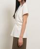 GENERALIDEA Back Point Draped T-Shirt [Off White] / Gf2Lts524
