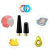 8pcs/Set,Air Pump Inflator Extension Hose for Bike Pump Adapters, Ball Pump Needle, Balloon Inflatable Toys Nozzle Inflator Adapter Air Pump