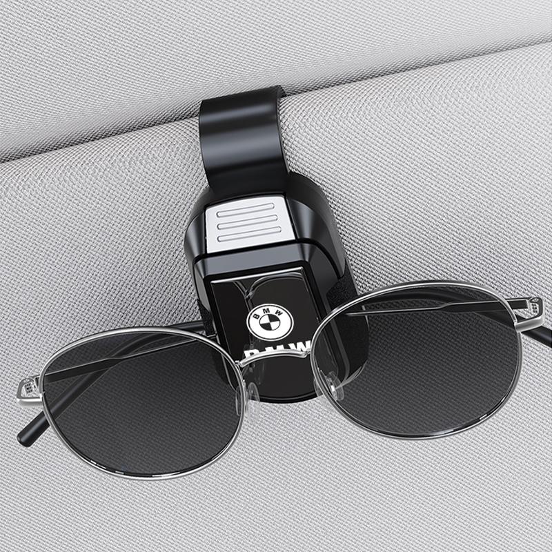 BMW Car Eyeglass Storage Clip Sun Visor Sunglasses Card Holder for E46 E60 E39 Performance E36 E92 F30 F40 E91 E28 F10 E90 F20 M CW8