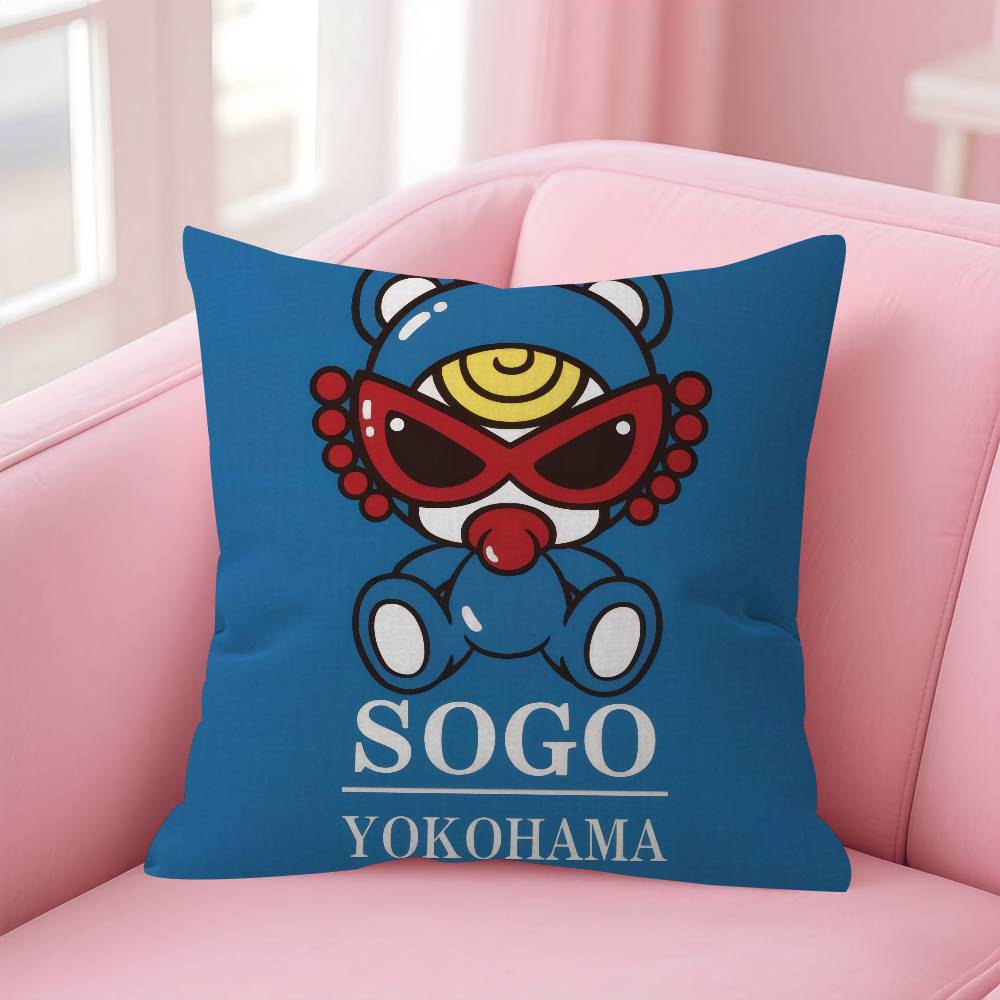 Japan Fashion Hysteric Mini 4545cm Cushion Cover Pillow Cover Decor Pillowcase Home Pillowcase for Couch Pillow