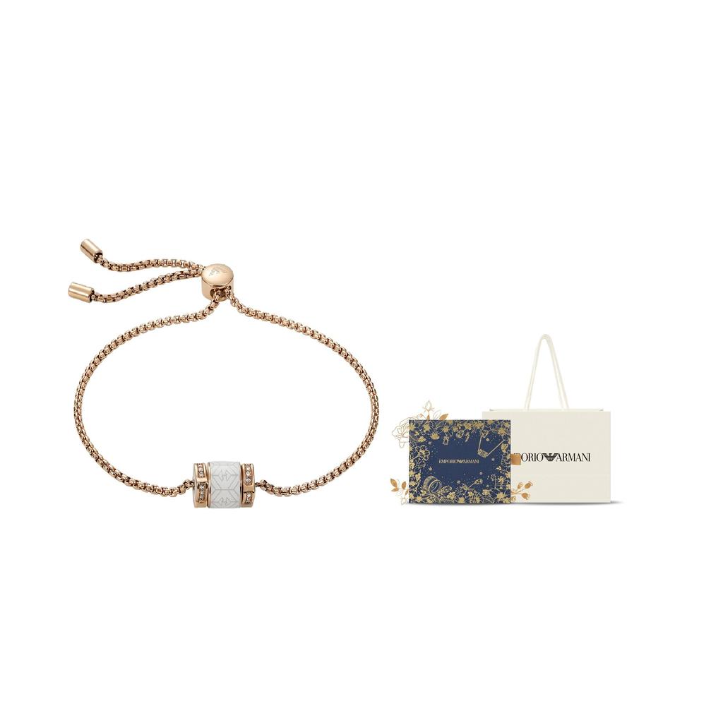 Emporio Armani Fashion Beaded Waist Chain Bracelet Women bracelet EGS2829221