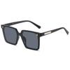 Fashion Sunglasses Men and Women Couple Glasses Personalized One-piece Large Frame Sunglasses