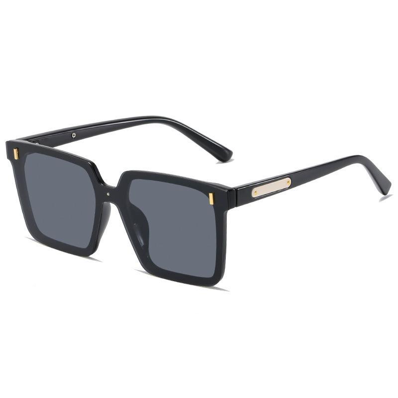 

Fashion Sunglasses men and women couple glasses personalized one-piece large frame sunglasses