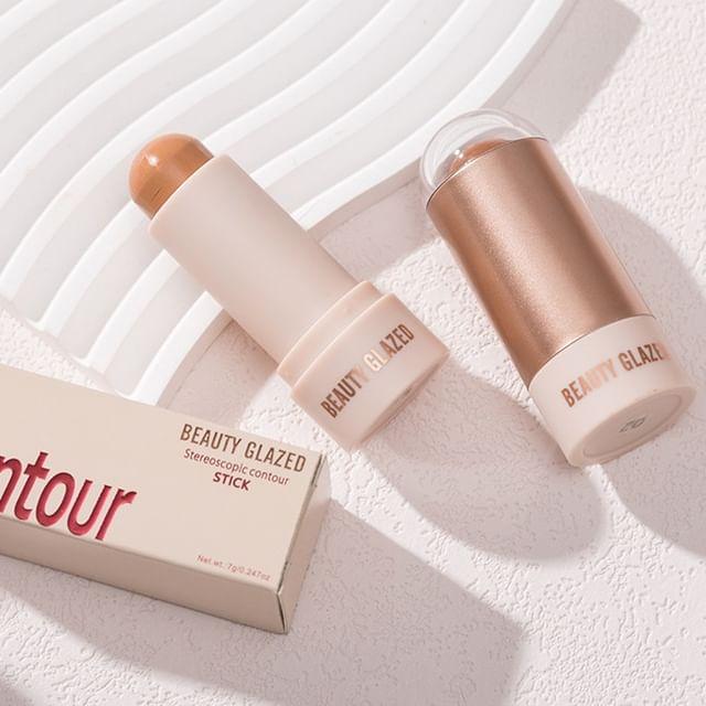 BEAUTY GLAZED - Stereoscopic Contour Stick - 3 Shades (Contour)101 Amber - 7g