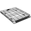 Roof Rack Basket, 1630 X 1270 X 105 Mm, Universal Rooftop Cargo Carrier with Two 900 X 1000 Mm Cargo Net, 68 Kg Max Car Top Luggage Holder, 4.1 In