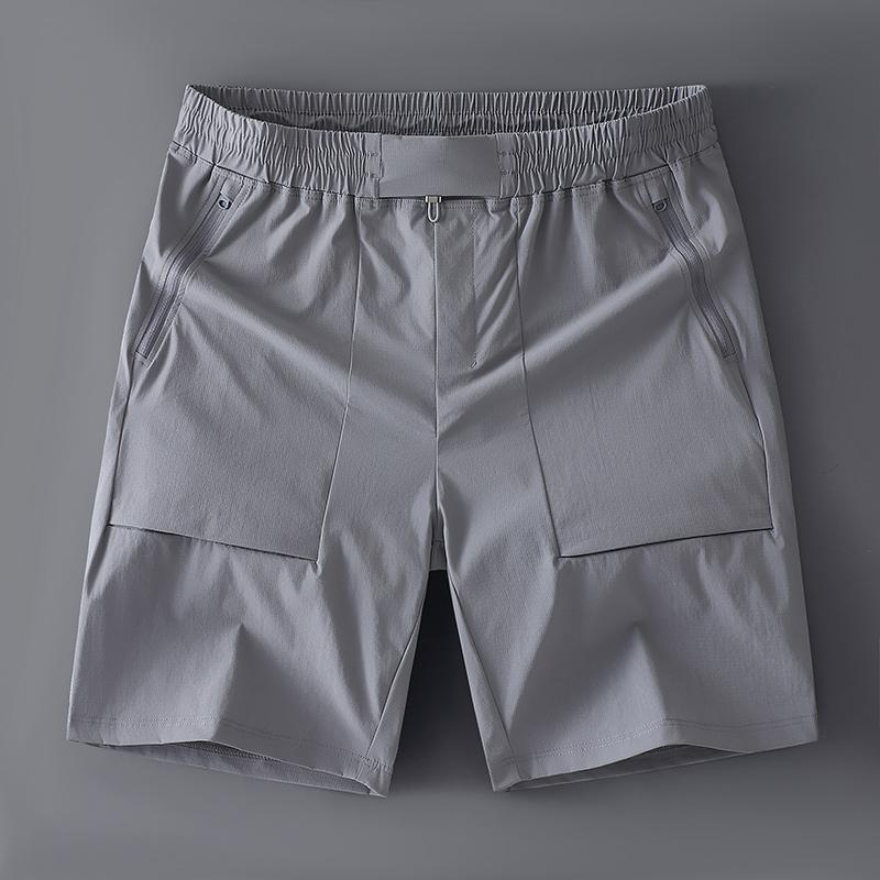 Summer Casual Men's Loose Straight Leg Five Quarter Pants Sports Shorts