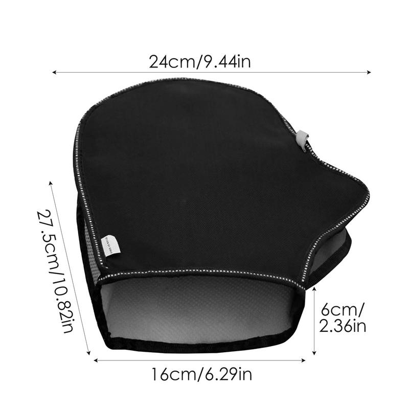 Motorcycle Handle Grip Muffs Mesh Motorcycle Riding Mittens Reflective Design Breathable Summer Waterproof Handle Gloves For Men