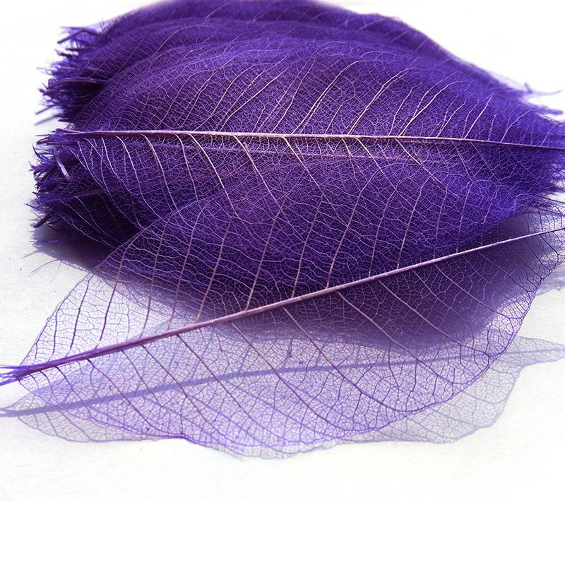 5~9CM*2~3.5CM,10PCS/Set,Real Dried Natural Vajra Leaf ,Pressed Dry Flowers Skeleton Leaves,DIY Wedding Decoration