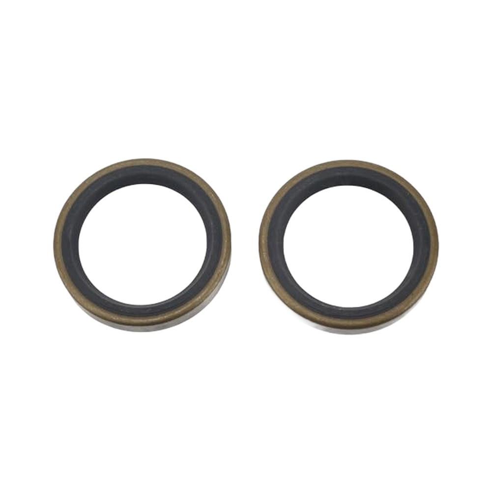 Oil Seal Set 2 Pieces for Johnson For Evinrude Upper Lower Unit - Fits O L2 M2 Type Gearcases Marine Engine Replacement