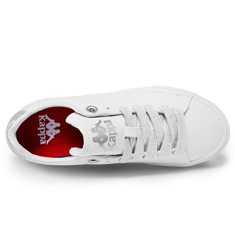 Kappa Slip-Resistant Durable Shock-Absorbing Low-Top Skate Shoes Women Sneakers White K0865CC09V-030