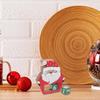 Santa Claus Wooden Countdown Calendar Blocks Holiday Home Office Desk Decor 2025 Festive Tabletop Decoration 3D Design