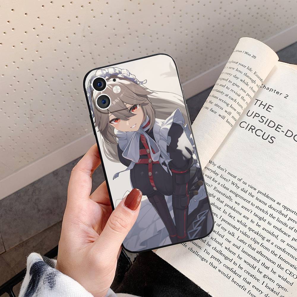Alexandrina Sebastiane Animated GameZ-ZZZ Phone Case For IPhone 17 Air 16 15 14 13 Pro Max 11 12 Black Silicone Cover