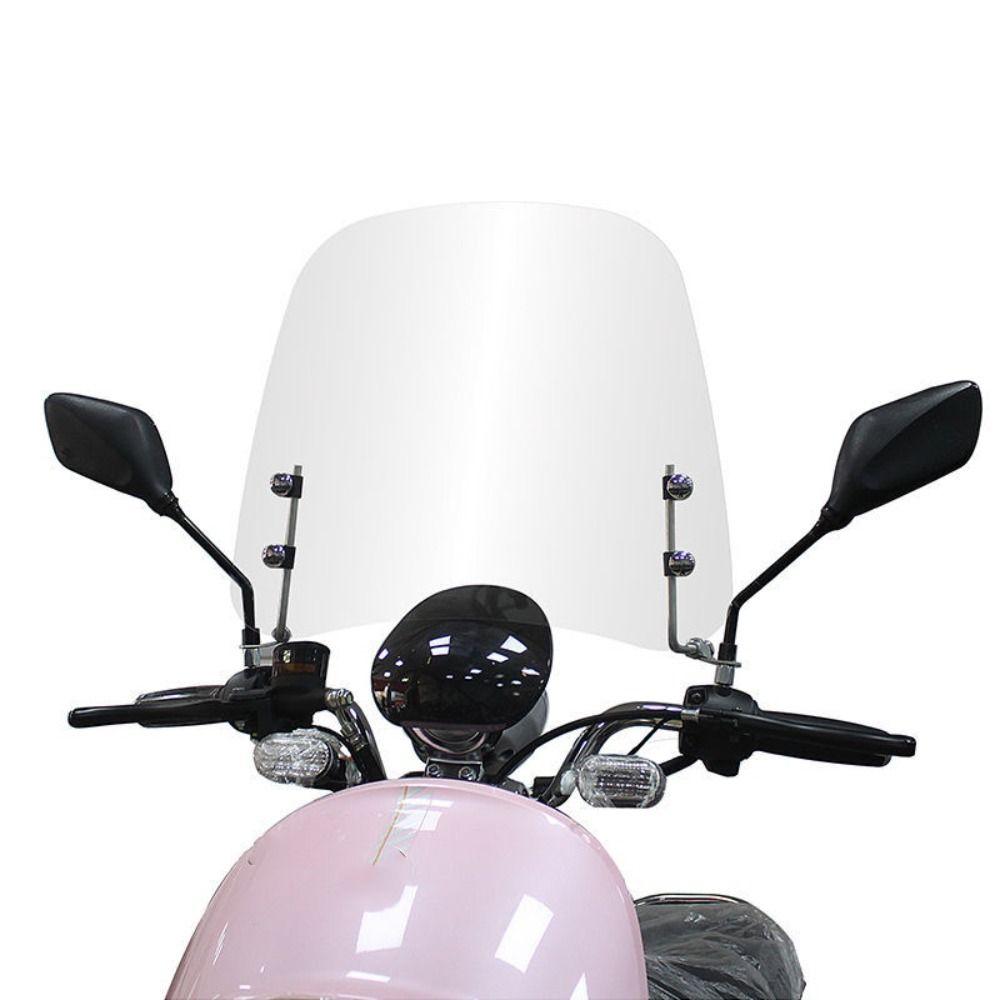 Universal Motorcycle Windshield PC Motorcycle Wind Deflector Motocycle Extension Spoiler