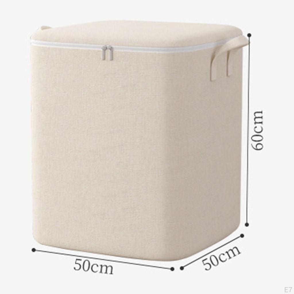 Clothes Storage Bag College Packing Closet Luggage Tote Organizer Box for