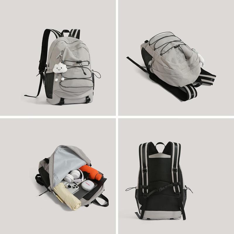 Schoolbag Outdoor Hiking Hiking Bag College Student School Bag Boys Backpack Large Capacity Travel Bag Commuter Backpack