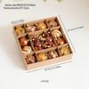 New Style Irregular Red & Green Electroplated Christmas Ball Ornaments Gift Set for Tree Decoration