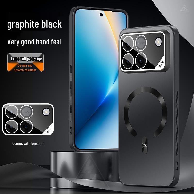 

Honor WIN Phone Case - Magnetic Rotating Bracket, Ultra-thin, Full Coverage, Anti-drop, Frosted, Simple Protective Case Honor WIN