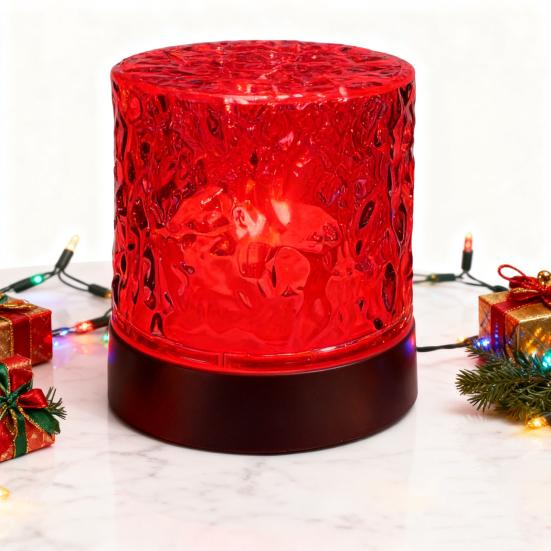 Ocean Wave Projector Light 16Colors Luminorthe Night Light 3D Holographic Water Ripple Ambient Lamp with Remote Control for Meditation Relaxation Room