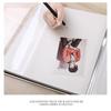 Photo Album Wedding Guest Book DIY Memory Book White Dandelion Scrapbook With 50 Black Pages Present