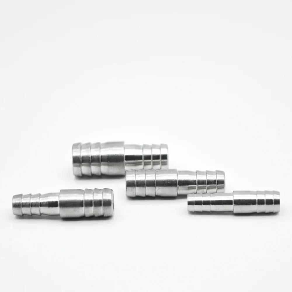 6 8 10 12 13 14 15 16 18 19 20-60 Mm Hose Barbed Reducing Straight Connector Pipe Fitting 304 Stainless Steel Water Air Fuel Oil