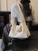 2026 Korean Style Plush Bear Shoulder Bag: Cute & Versatile Women's Tote Bag for Fashionable Commutes
