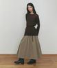 Ceme Classic Pleats Skirt(Be)