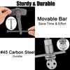 1/12/13PCS Car Disc Brake Pump Caliper Removal 10 Piston Adapter Compressor Set Rewind Back Brake Repair Tools Auto AccessoriesGood product