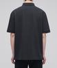 MUSINSA STANDARD Relaxed Fit Pique Polo Shirt [Dark Grey]