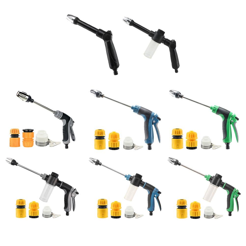 Hochdruck Auto Wasserpistole Verschleißfest Verlängerung Reinigungsmaschine Mehrzweck Gartenbewässerungswerkzeug zum Waschen von Autos Blumen