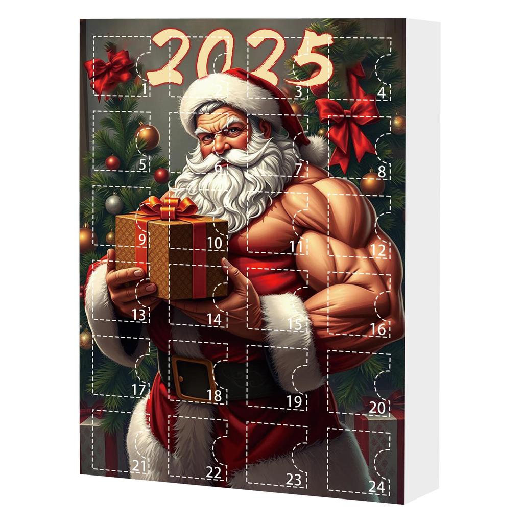 Ankomstkalender Inkluderar 24 Juldekorationer. Ankomstkalender Julnedräkning