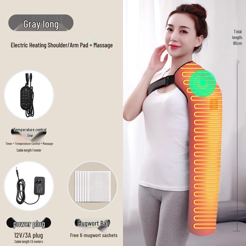 Rechargeable Electric Heating Massager for Shoulder Joint Therapy and Cold Protection