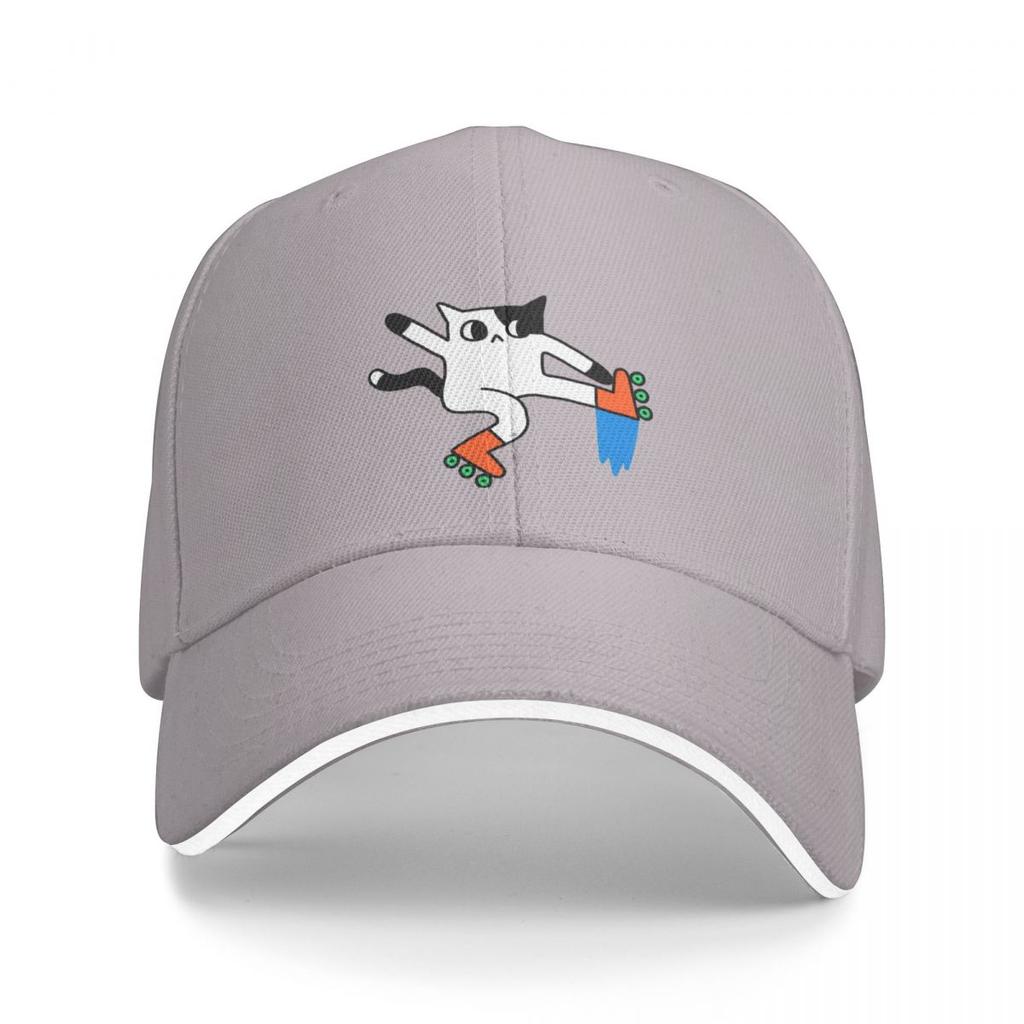Skate Cat Baseball Cap Papa Hut Designer Hut Streetwear Custom Cap Elegante Damen Hüte Unisex