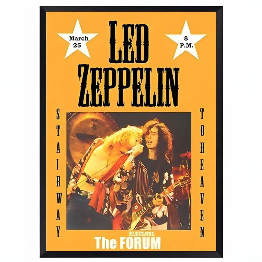 

Металеві постери Led Zeppelin Декор для вітальні, бару, офісу