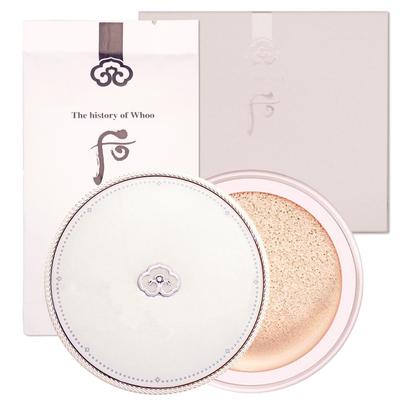 Gongjinhyang Seol Whitening Tone-up Sun Cushion SPF50+/PA+++ (main Product + Refill) 13g X 1 Set