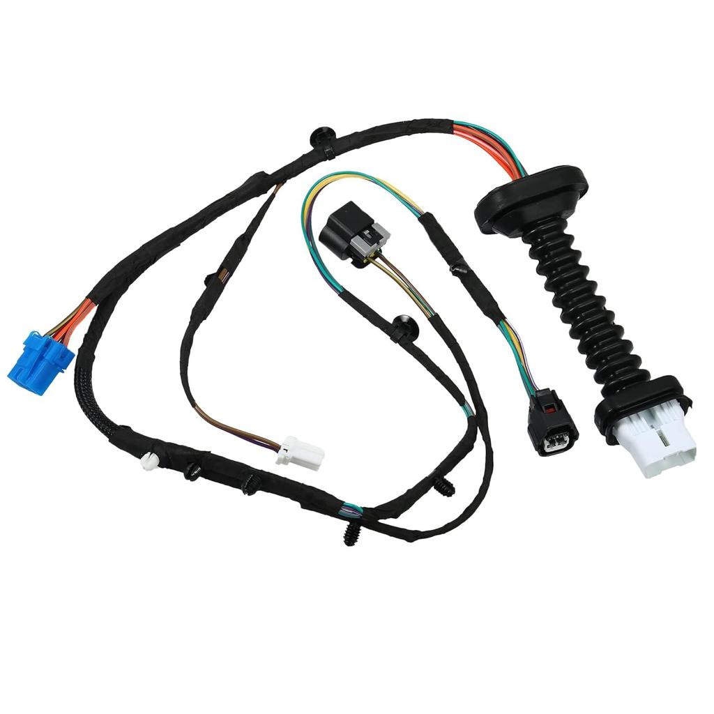 Rear Door Harness with Connector for Dodge for RAM 1500 2500 3500 4500 5500 Automotive Door Rear Wiring Harness Left Right Side 56051931AA 56051931AB