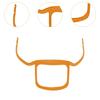 Beard Shape Template Guide Outline Stencil Trimming Facial Hair