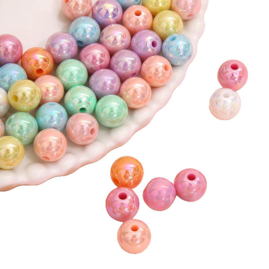 Colorful Loose Beads for DIY Bracelets, Phone Charms, Key Chains, and Jewelry Accessories