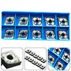10PCS CNMG431HA H01 / CNMG120404HA H01 Carbide Inserts for Aluminum