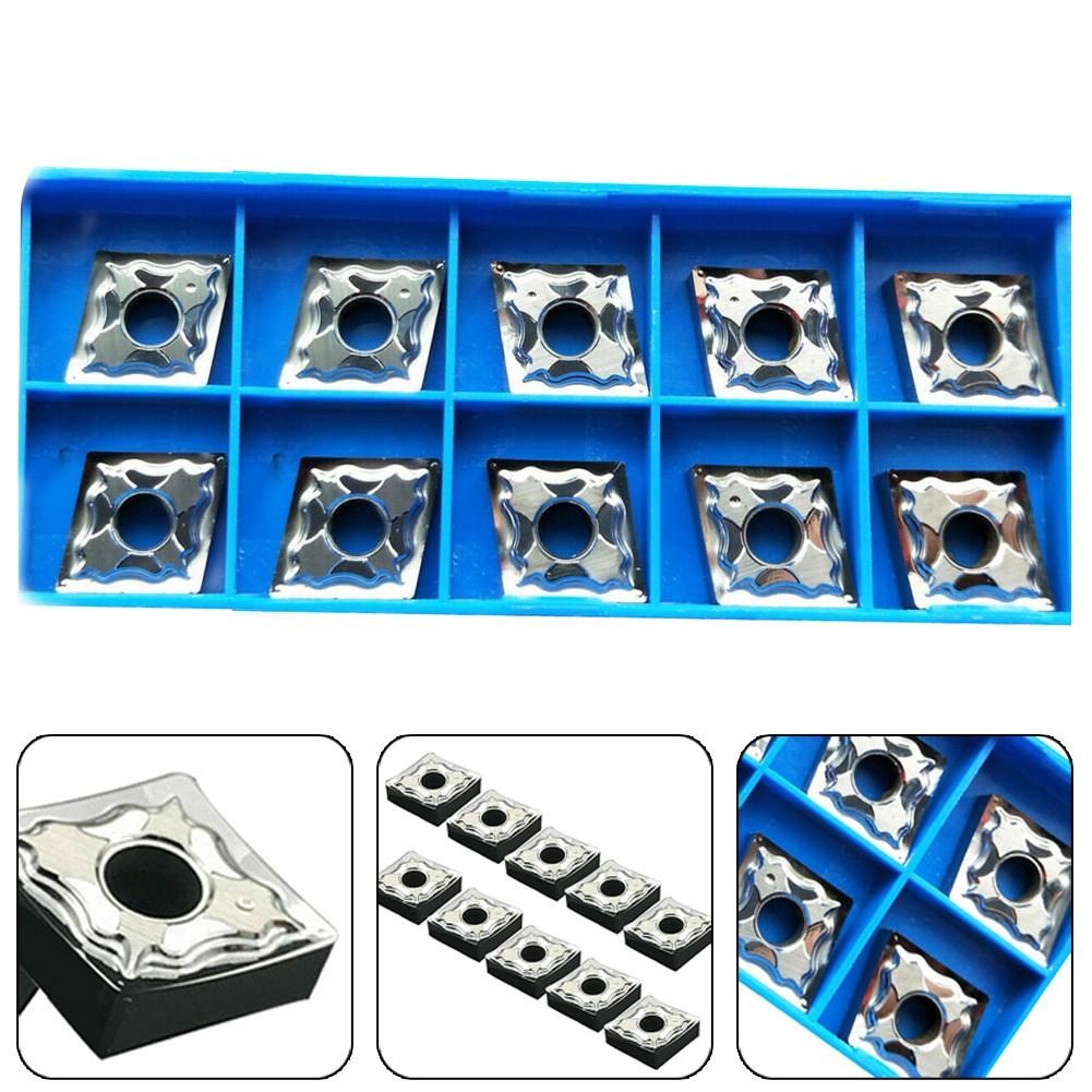 10PCS CNMG431HA H01 / CNMG120404HA H01 Carbide Inserts for Aluminum