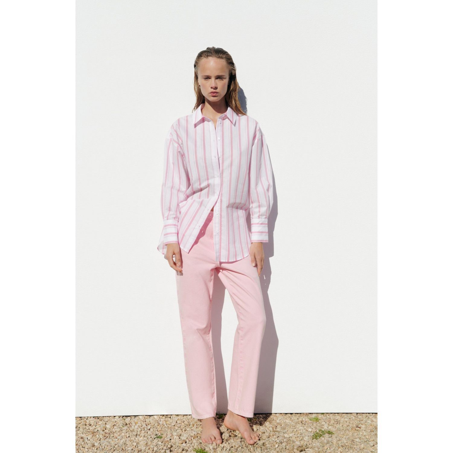 

STRIPED POPLIN SHIRT