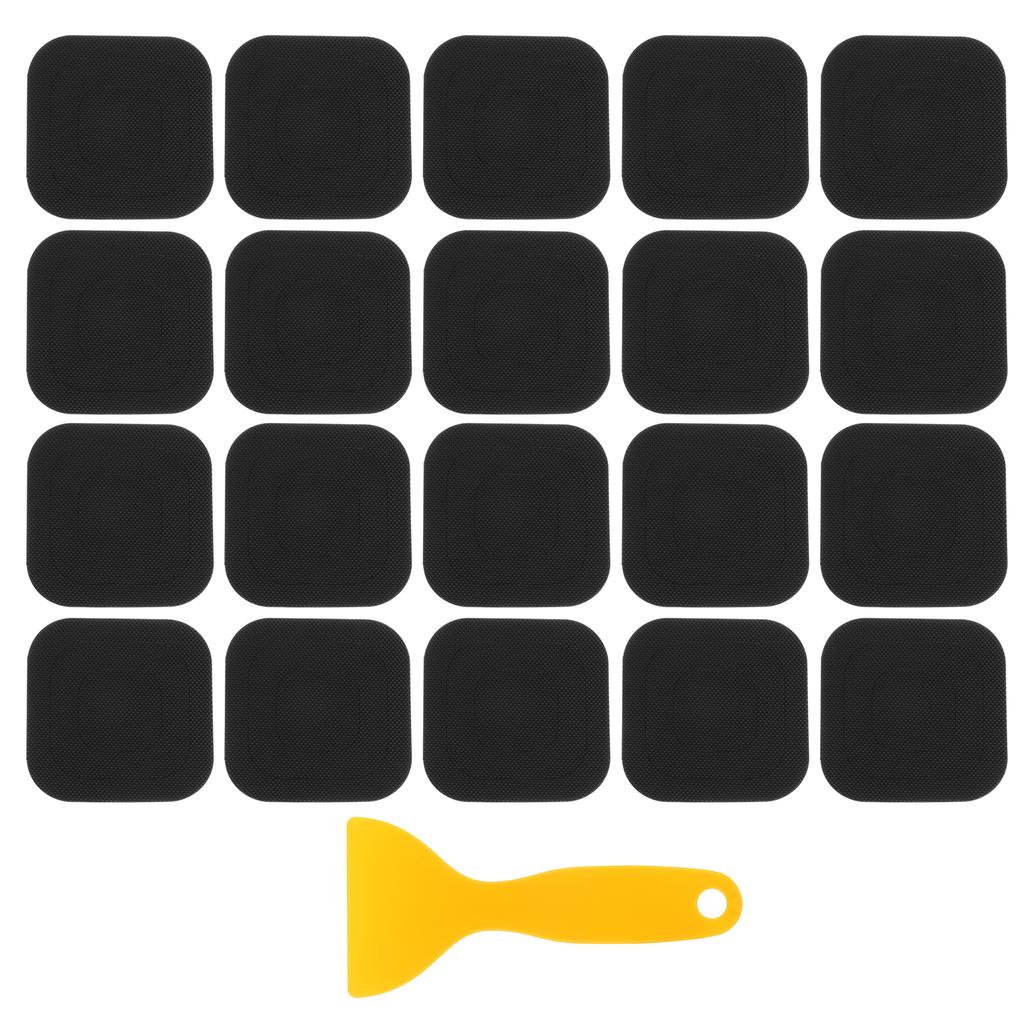 20pcs Non-Slip Bathtub Stickers, Anti Slip Shower Stickers Safety Strips Bath Tub Stickers with Scraper for Bathtub Shower